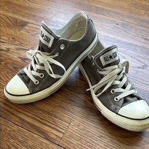 All Star Gray Canvas Sneakers